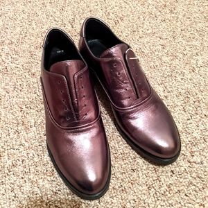 Twinset Milano Women's Metallic Leather Women's shoes Size 37 New